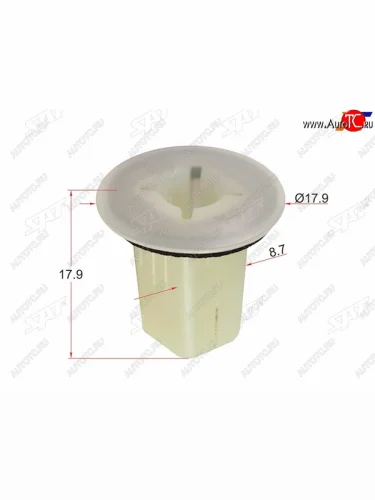 Клипса двери TOYOTALEXUSNISSAN (1 шт.) SAT ST-KJ-494