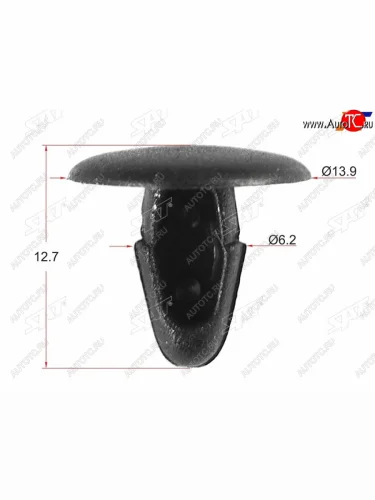 Клипса фиксатор TOYOTALEXUS (1 шт.) SAT ST-KJ-493