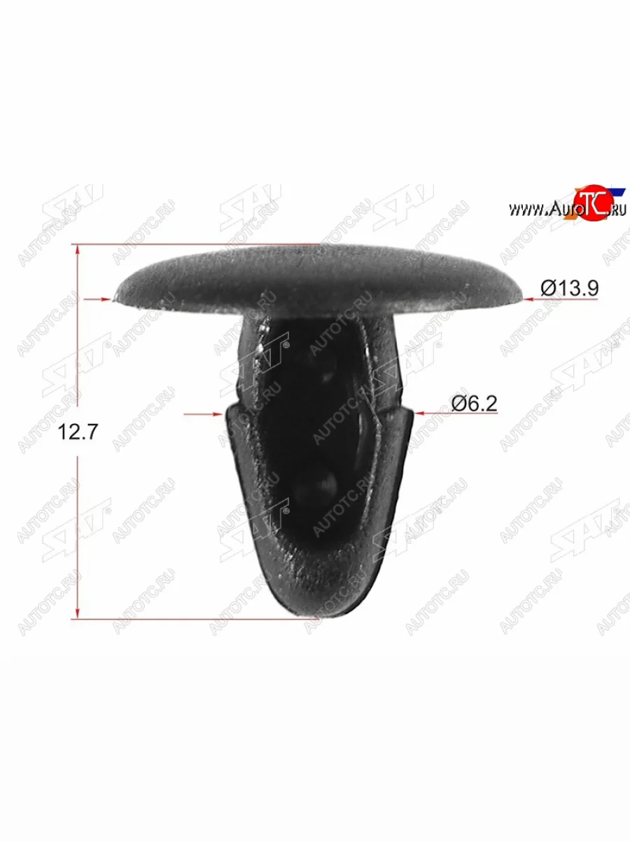Клипса фиксатор TOYOTALEXUS (1 шт.) SAT ST-KJ-493  в Самаре Самарской области