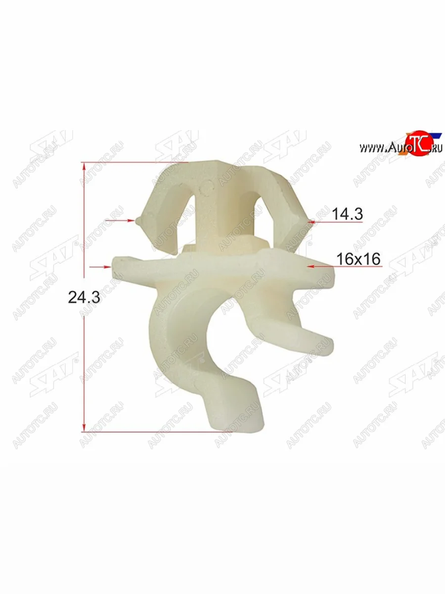 Клипса упора капота TOYOTALEXUS (1 шт.) SAT ST-KJ-488  в Самаре Самарской области
