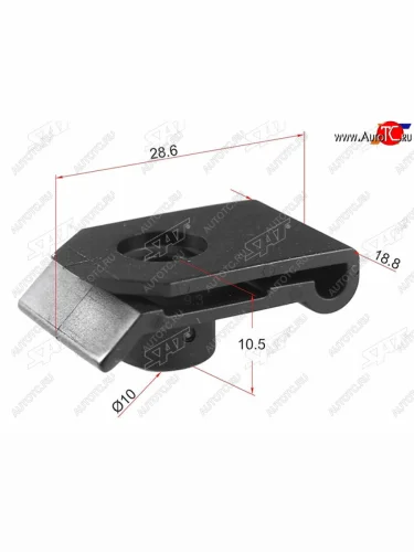 Клипса фиксатор TOYOTALEXUS (1 шт.) SAT ST-KJ-487