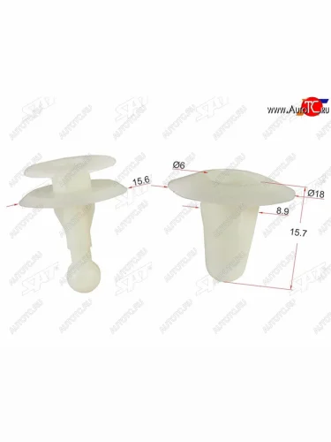 Клипса фиксатор TOYOTALEXUSISUZUMAZDA (1 шт.) SAT ST-KJ-486