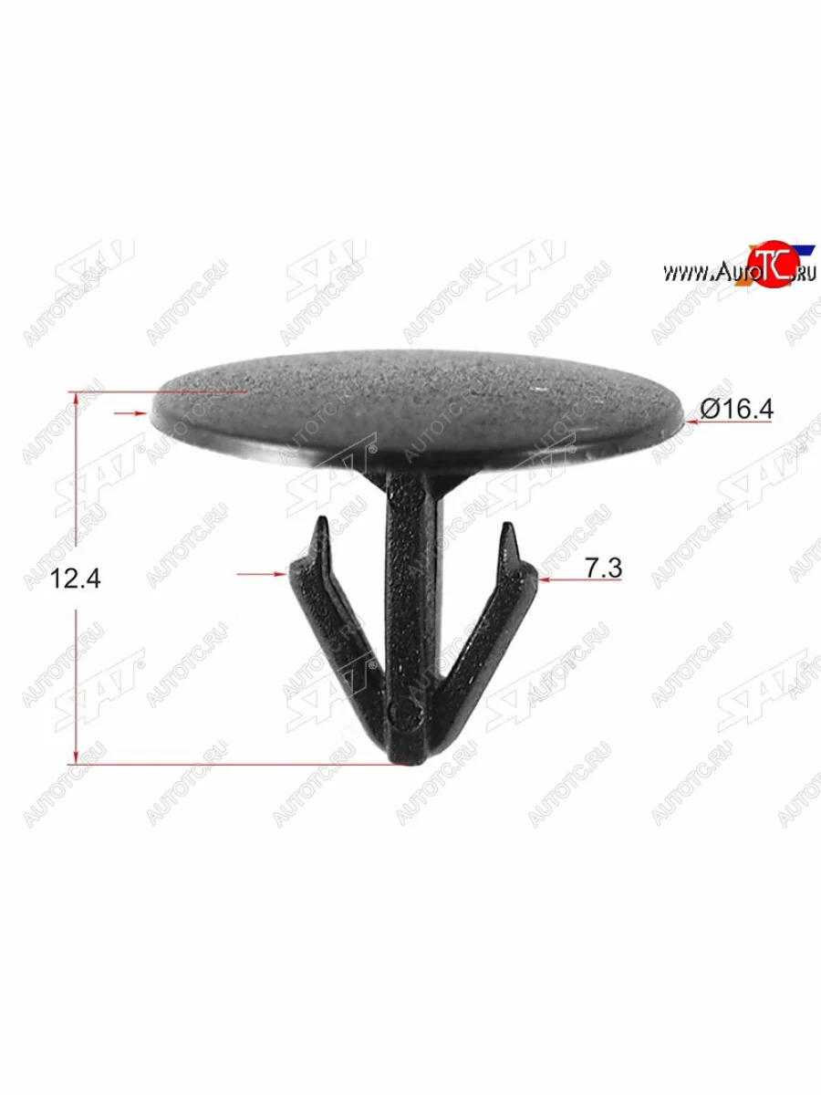 Клипса фиксатор TOYOTALEXUS (1 шт.) SAT ST-KJ-496  в Самаре Самарской области