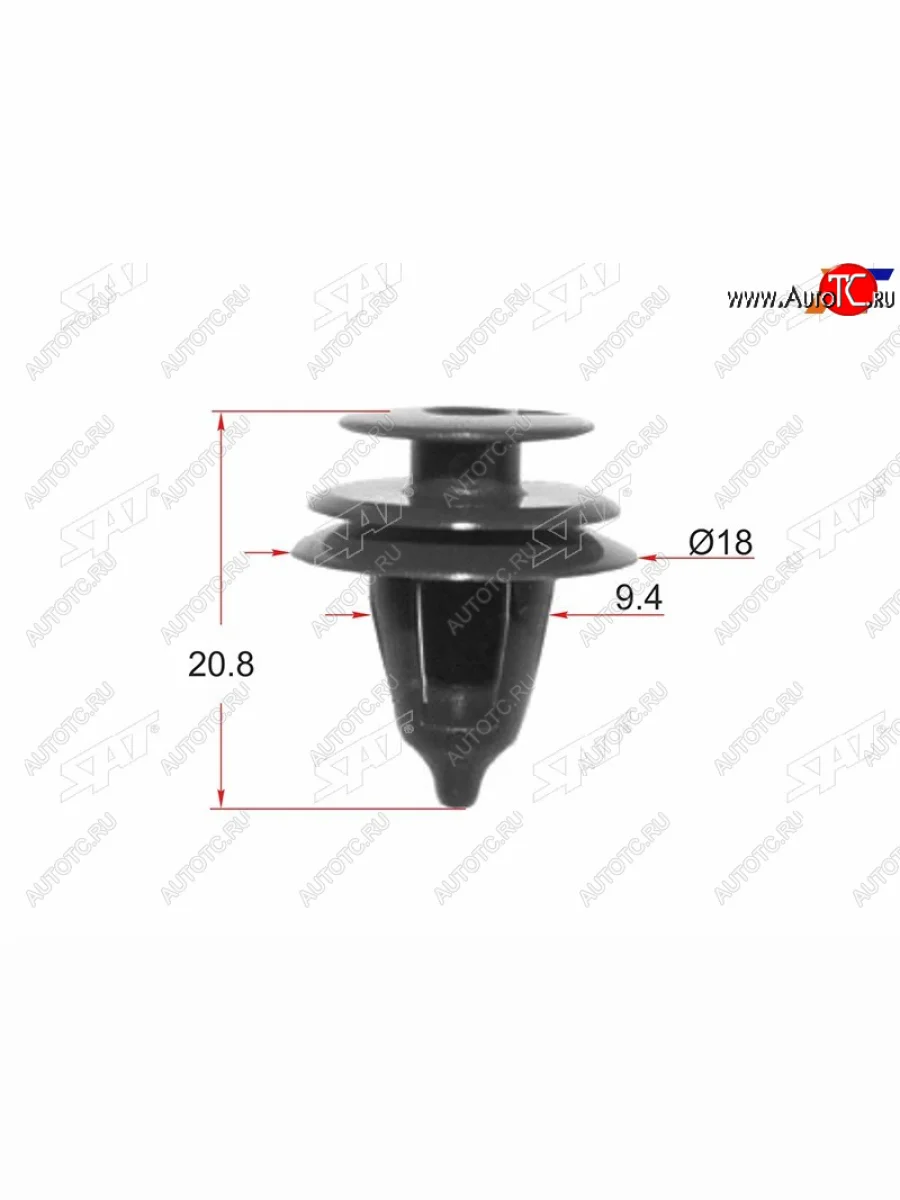 Клипса крепежная SAT ST-KJ-501 (1 шт.) SAT ST-KJ-501  в Самаре Самарской области