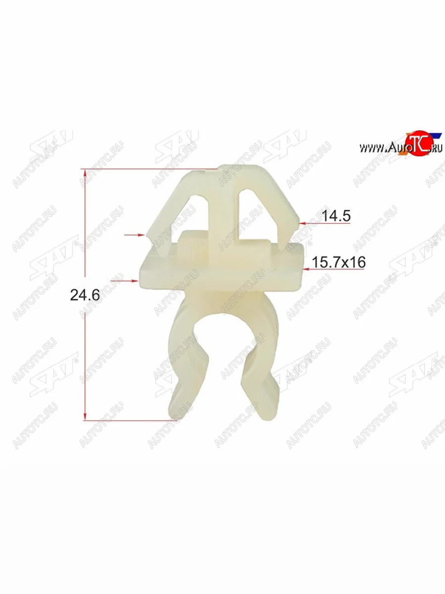 Клипса упора капота TOYOTALEXUSHONDAACURA (1 шт.) SAT ST-KJ-517  в Самаре Самарской области