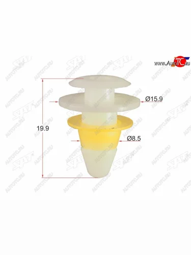 Клипса молдинга двери TOYOTALEXUS (1 шт.) SAT ST-KJ-510