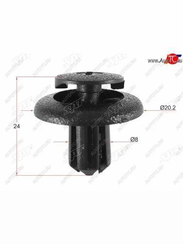 Клипса TOYOTALEXUS (1 шт.)                                                                          SAT ST-KJ-661
