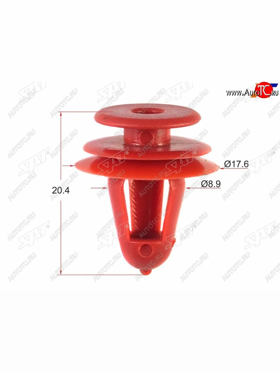 Клипса обшивки двери GMTOYOTALEXUSSUZUKIMITSIBISHI (1 шт.) SAT ST-KJ-682  в Самаре Самарской области