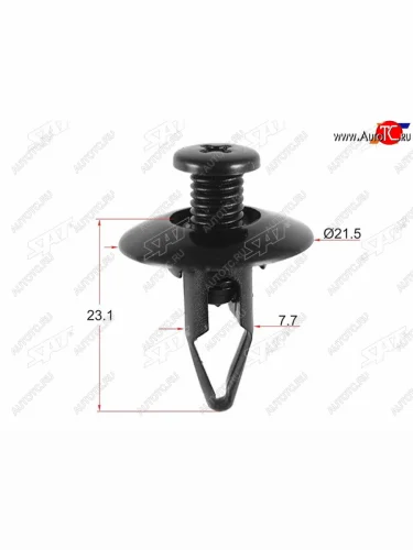 Клипса бампера NISSAN (1 шт.) SAT ST-KJ-675