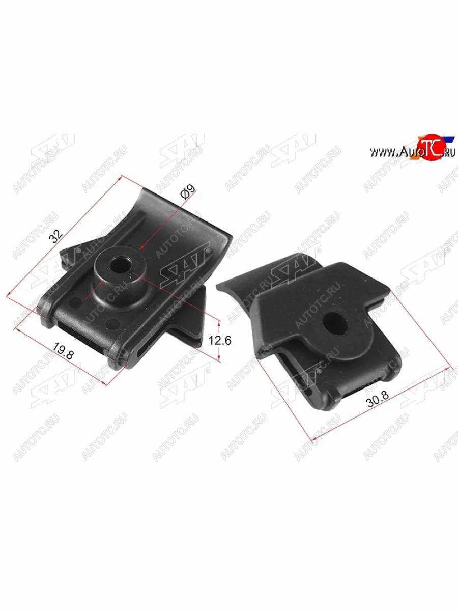 Клипса фиксатор NISSAN (1 шт.) SAT ST-KJ-698  в Самаре Самарской области