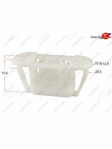 Клипса крепления накладки порога NISSAN (1 шт.) SAT ST-KJ-700