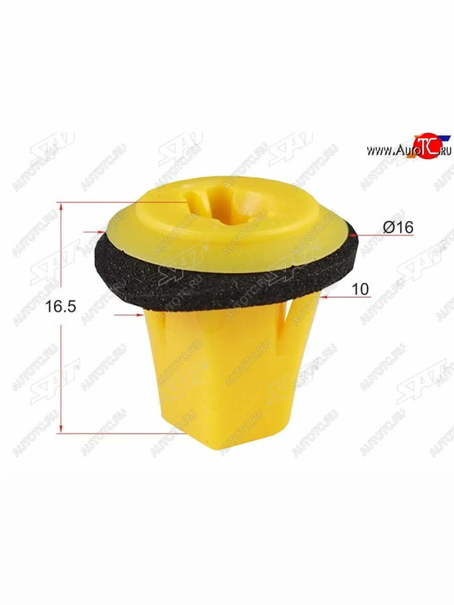 Клипса молдинга NISSAN (1 шт.) SAT ST-KJ-699  в Самаре Самарской области