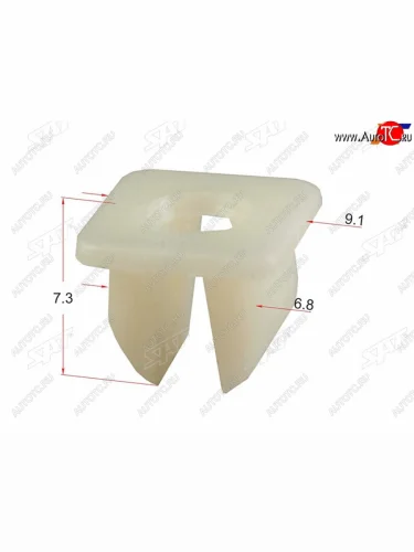 Клипса NISSAN (1 шт.) SAT ST-KJ-704