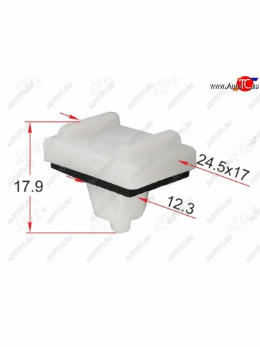 Клипса молдинга кузова HYUNDAIKIA (1 шт.) SAT ST-KR-314