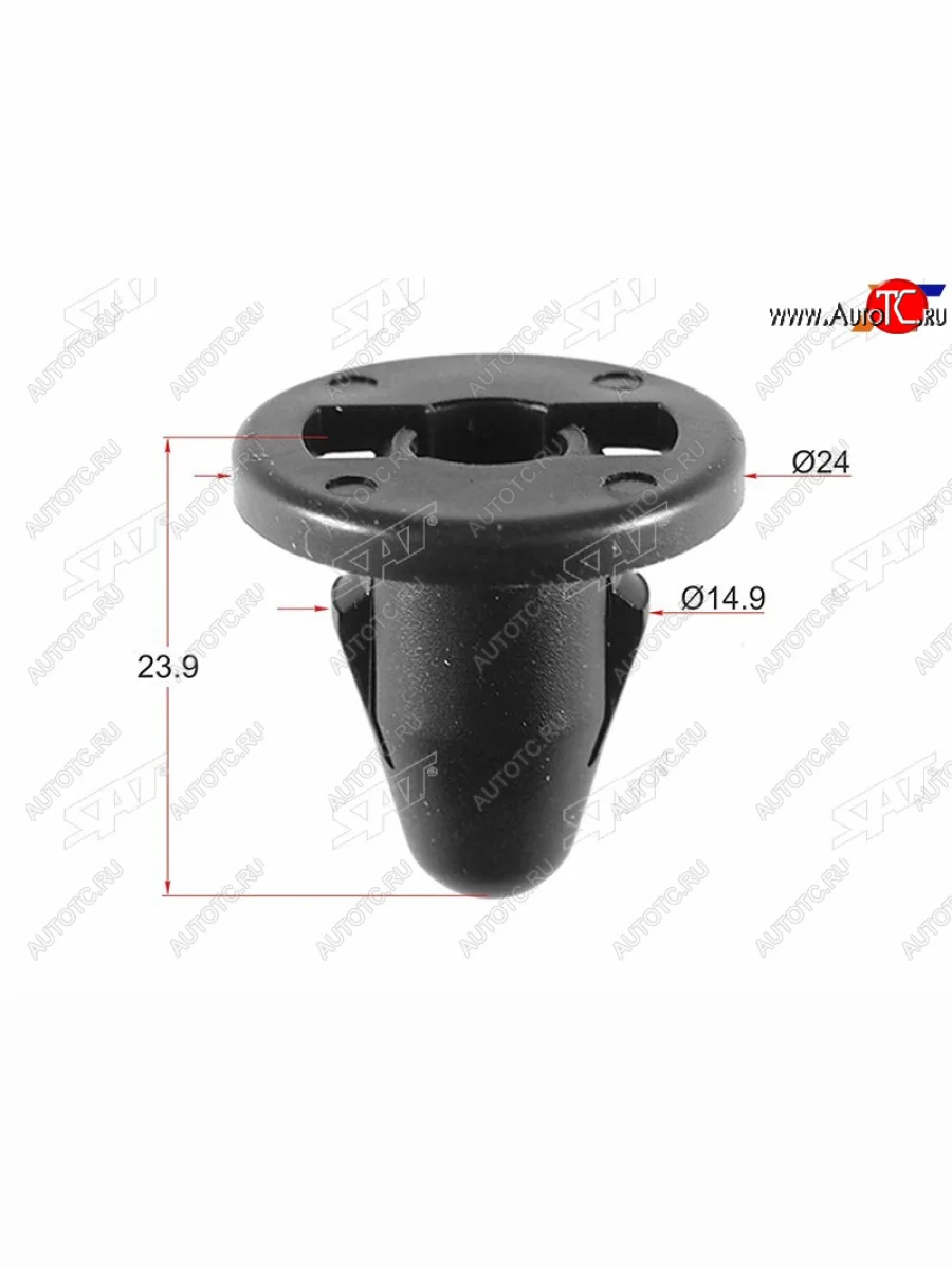 Клипса бампера MITSUBISHICHRYSLER (1 шт.)                                                           SAT ST-KJ-836  в Воронеже Воронежской области