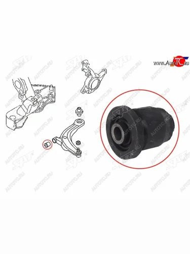 Сайлентблок Mazda MPV 99-06 SAT ST-LC62-34-350C-BF