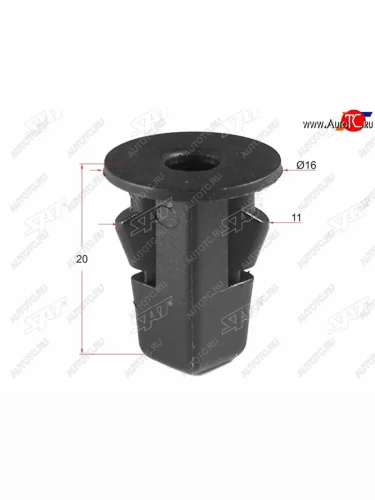 Клипса фиксатор TOYOTALEXUS (1 шт.) SAT ST-M10083