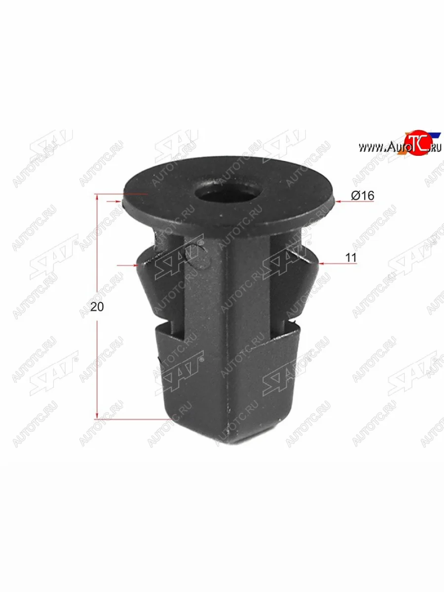 Клипса фиксатор TOYOTALEXUS (1 шт.) SAT ST-M10083  в Воронеже Воронежской области