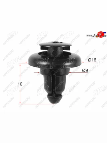 Клипса защиты бампера GMSUZUKI (1 шт.) SAT ST-M10043