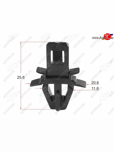 Клипса молдинга TOYOTALEXUS (1 шт.) SAT ST-M10286