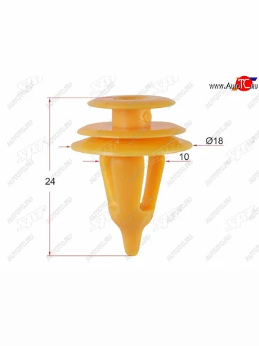 Клипса обшивки двери TOYOTALEXUS (1 шт.) SAT ST-M10266