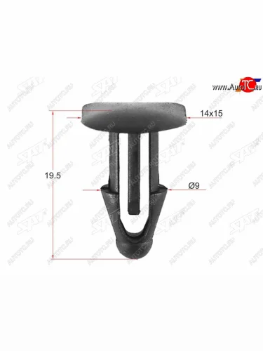 Клипса фиксатор TOYOTALEXUS (1 шт.) SAT ST-M10277