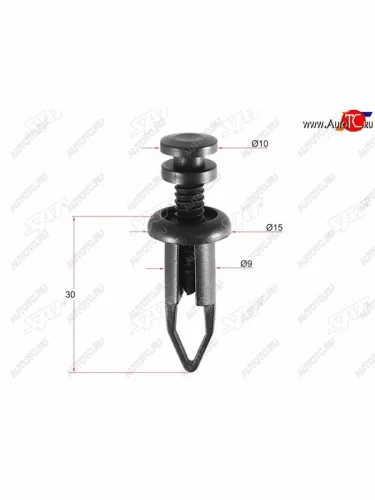 Клипса TOYOTALEXUS (1 шт.) SAT ST-M10297