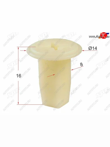 Клипса TOYOTALEXUSHONDA (1 шт.) SAT ST-M10304