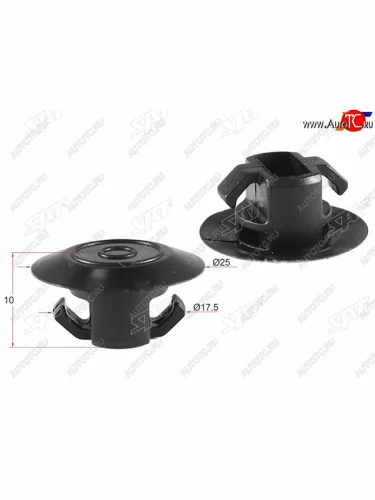 Клипса защиты бампера TOYOTALEXUS (1 шт.) SAT ST-M10355