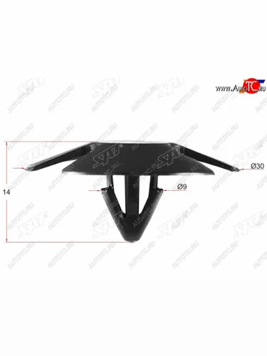 Клипса фиксатор DODGECHRYSLER (1 шт.) SAT ST-M10374