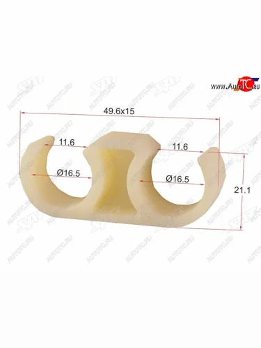 Клипса эл. проводки TOYOTALEXUS (1 шт.) SAT ST-M10380