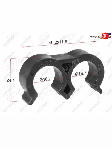 Клипса эл. проводки TOYOTALEXUS (1 шт.) SAT ST-M10379