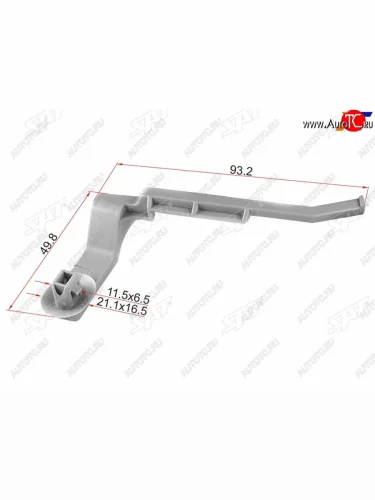 Клипса хомут эл. проводки TOYOTALEXUS (1 шт.) SAT ST-M10407