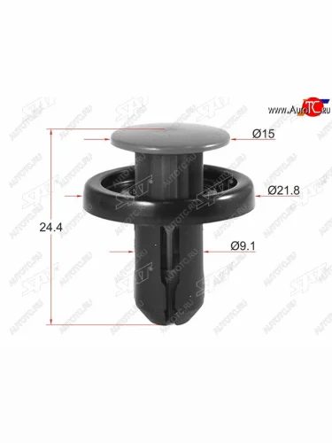 Клипса TOYOTALEXUS (1 шт.)                                                                          SAT ST-M10439