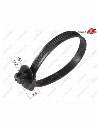 Клипса хомут эл. проводки TOYOTALEXUS (1 шт.)                                                       SAT ST-M10478