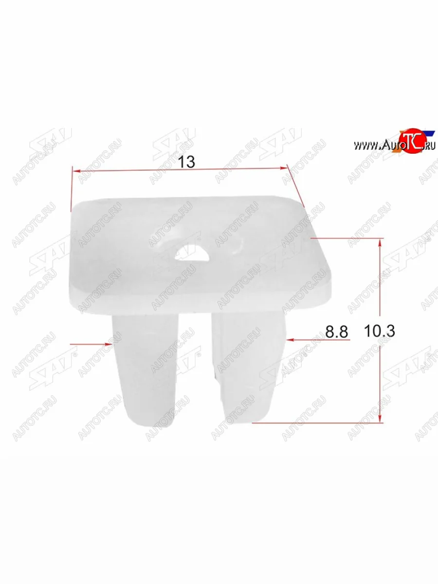 Клипса HONDA (1 шт.) SAT ST-M10546  в Самаре Самарской области