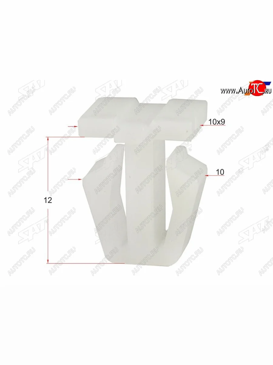 Клипса молдинга кузова HONDA (1 шт.) SAT ST-M10559  в Самаре Самарской области