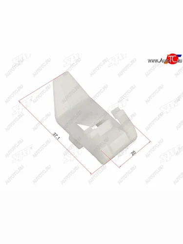 Клипса молдинга HONDA (1 шт.) SAT ST-M10565