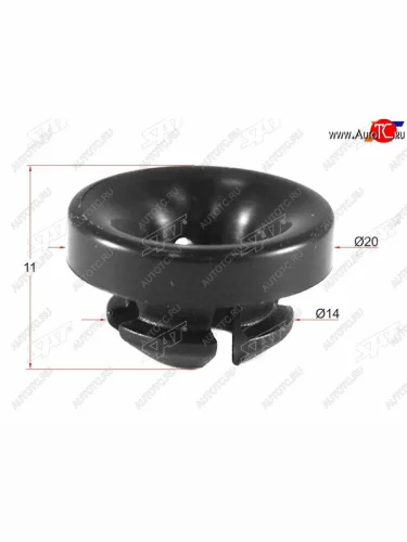 Клипса капота HONDAACURA (1 шт.) SAT ST-M10585