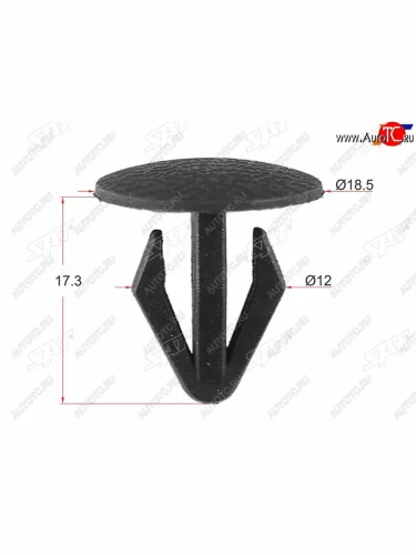 Клипса фиксатор MAZDANISSAN (1 шт.) SAT ST-M10610