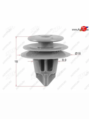 Клипса обшивки двери HONDA (1 шт.) SAT ST-M10605