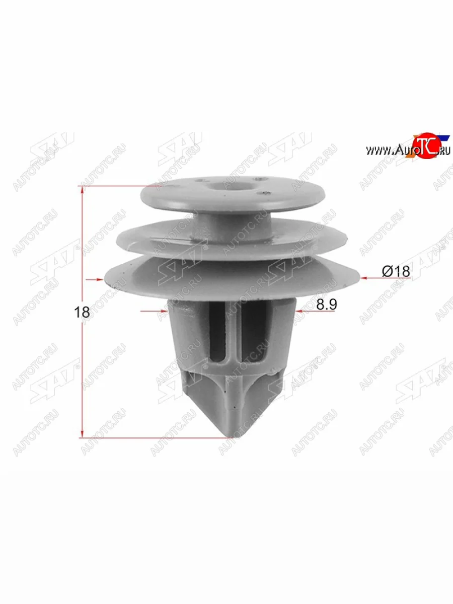 Клипса обшивки двери HONDA (1 шт.) SAT ST-M10605  в Самаре Самарской области