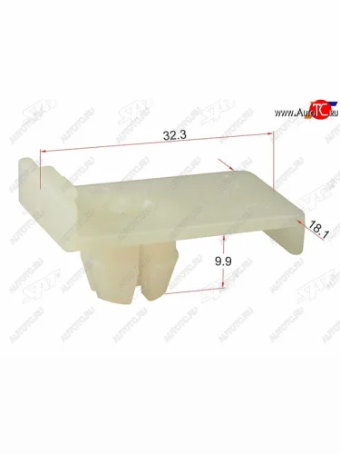 Клипса крепления стекла MAZDA (1 шт.) SAT ST-M10635