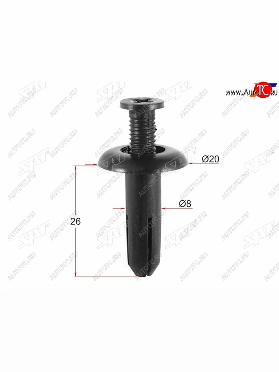 Клипса защиты бампера MITSUBISHI (1 шт.) SAT ST-M10642  в Самаре Самарской области