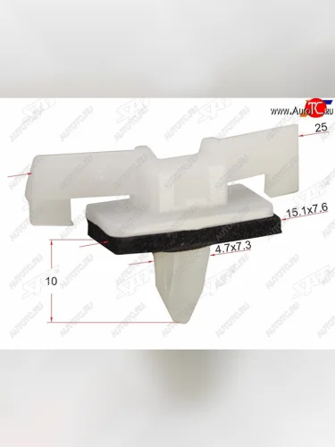 Клипса молдинга NISSAN (1 шт.) SAT ST-M10696