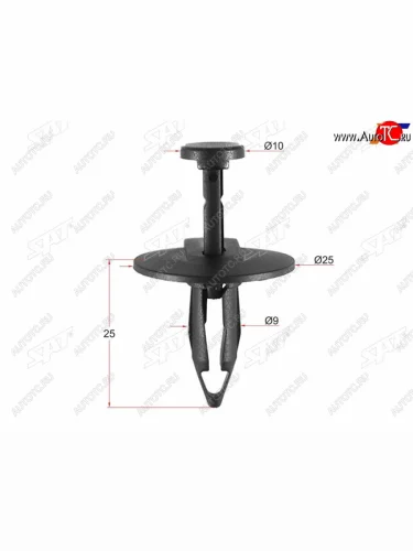 Клипса крепёжная FORDCHRYSLER (1 шт.) SAT ST-M10720