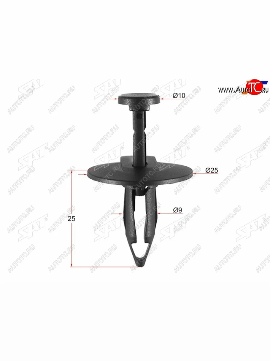 Клипса крепёжная FORDCHRYSLER (1 шт.) SAT ST-M10720  в Самаре Самарской области