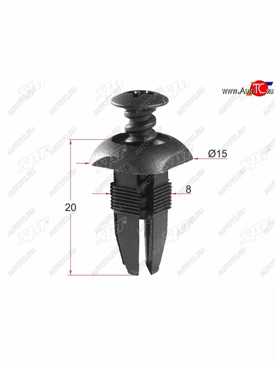 Клипса FORDGM (1 шт.) SAT ST-M10716  в Самаре Самарской области