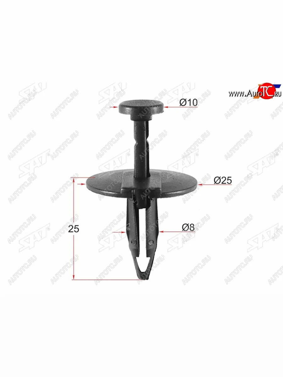 Клипса защиты бампера GMFORD (1 шт.) SAT ST-M10721  в Самаре Самарской области