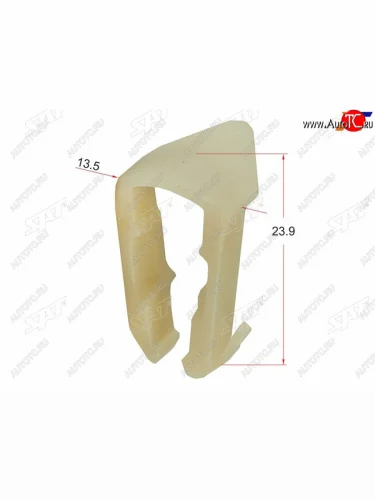 Клипса трубки эл. Проводки FORD (1 шт.) SAT ST-M10791